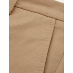 Lardini Elegant Brown Cotton Trousers for Women LA-1134664-IT38|XS