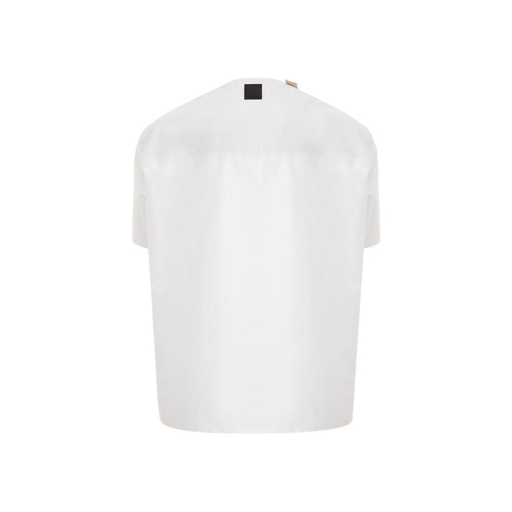 Emporio Armani White Cotton T-Shirt EM-1472666-L