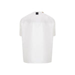 Emporio Armani White Cotton T-Shirt EM-1472666-L