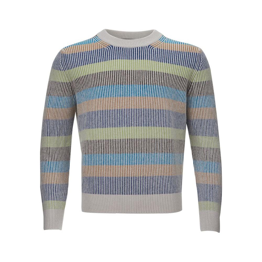 Gran Sasso Elegant Multicolor Cashmere Sweater for Men GR-1565667-IT50 | L