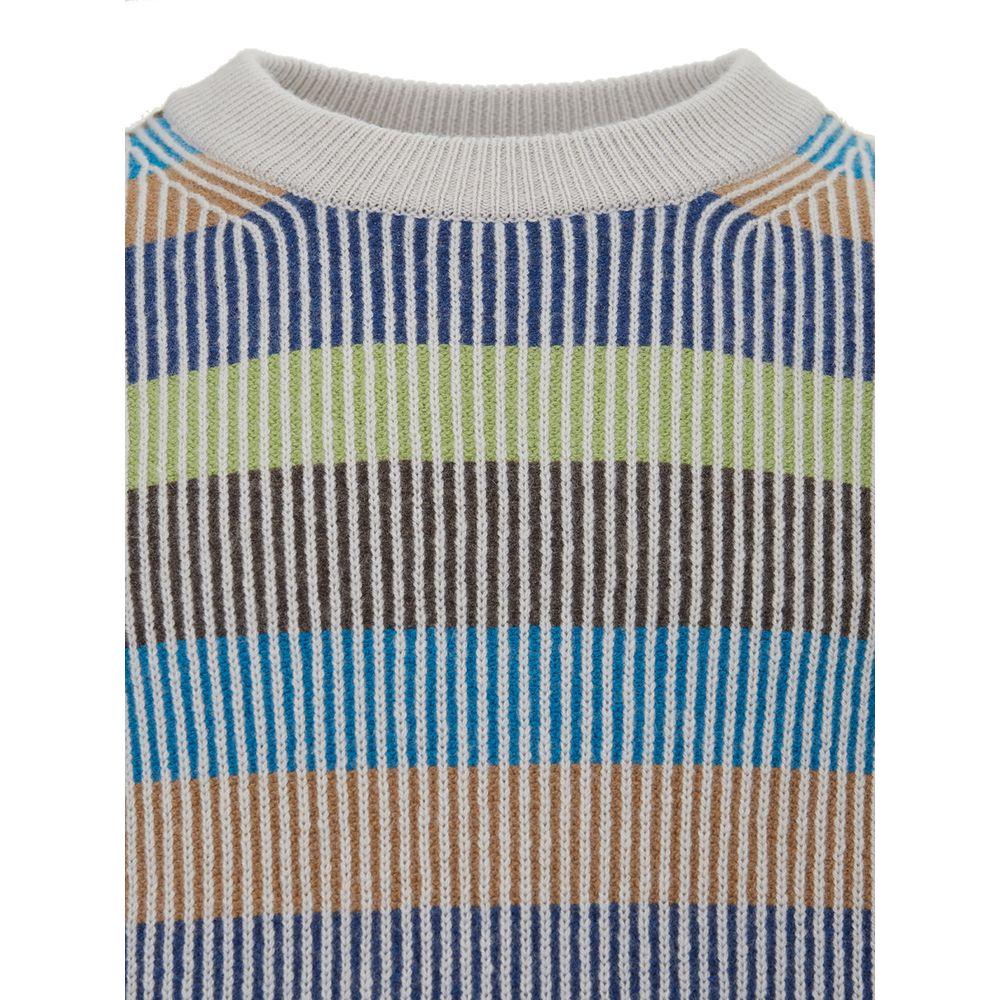 Gran Sasso Elegant Multicolor Cashmere Sweater for Men GR-1565667-IT50 | L
