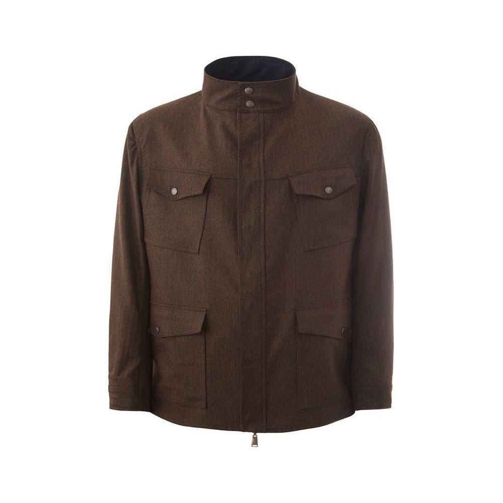 Lardini Elegant Wool Blue Jacket for Men LA-1227673-IT50 | L