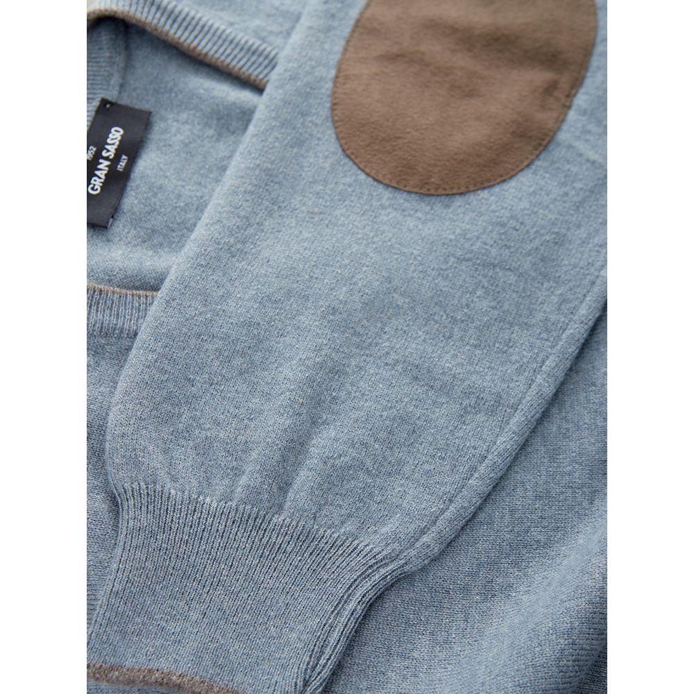 Gran Sasso Elegant Cashmere Sweater in Chic Gray GR-1545662-IT50 | L