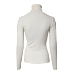 Dolce & Gabbana Cream Long Sleeves Turtleneck Slim Sweater TSH87245-38