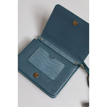 Dolce & Gabbana Green Exotic Leather DG Plaque Crossbody Mini Bag BAG4603