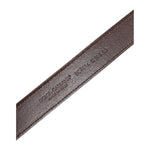 Dolce & Gabbana Brown Leather Metal Buckle Classic Belt BEL9306-85