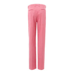 Lardini Elegant Cotton Pink Trousers for Sophisticated Style LA-1095675-IT42|M