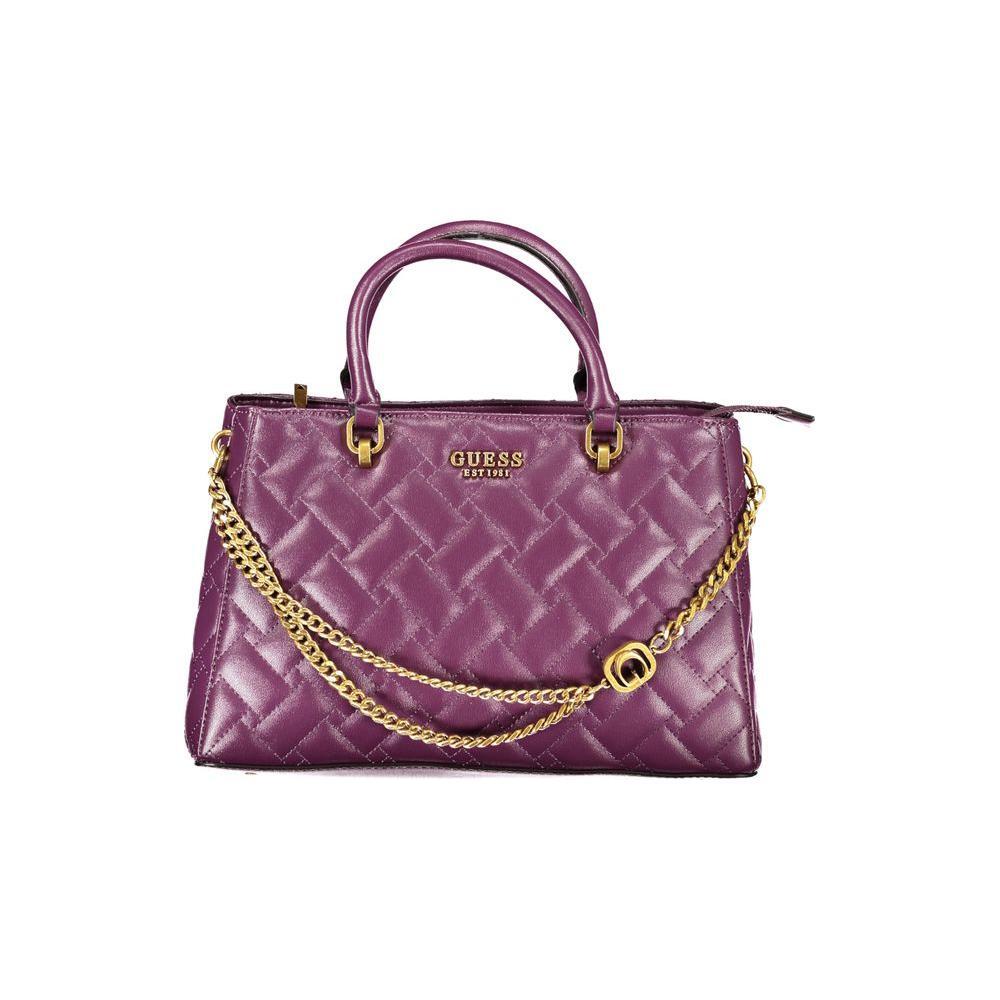 Guess Jeans Purple Polyethylene Handbag GU-23485