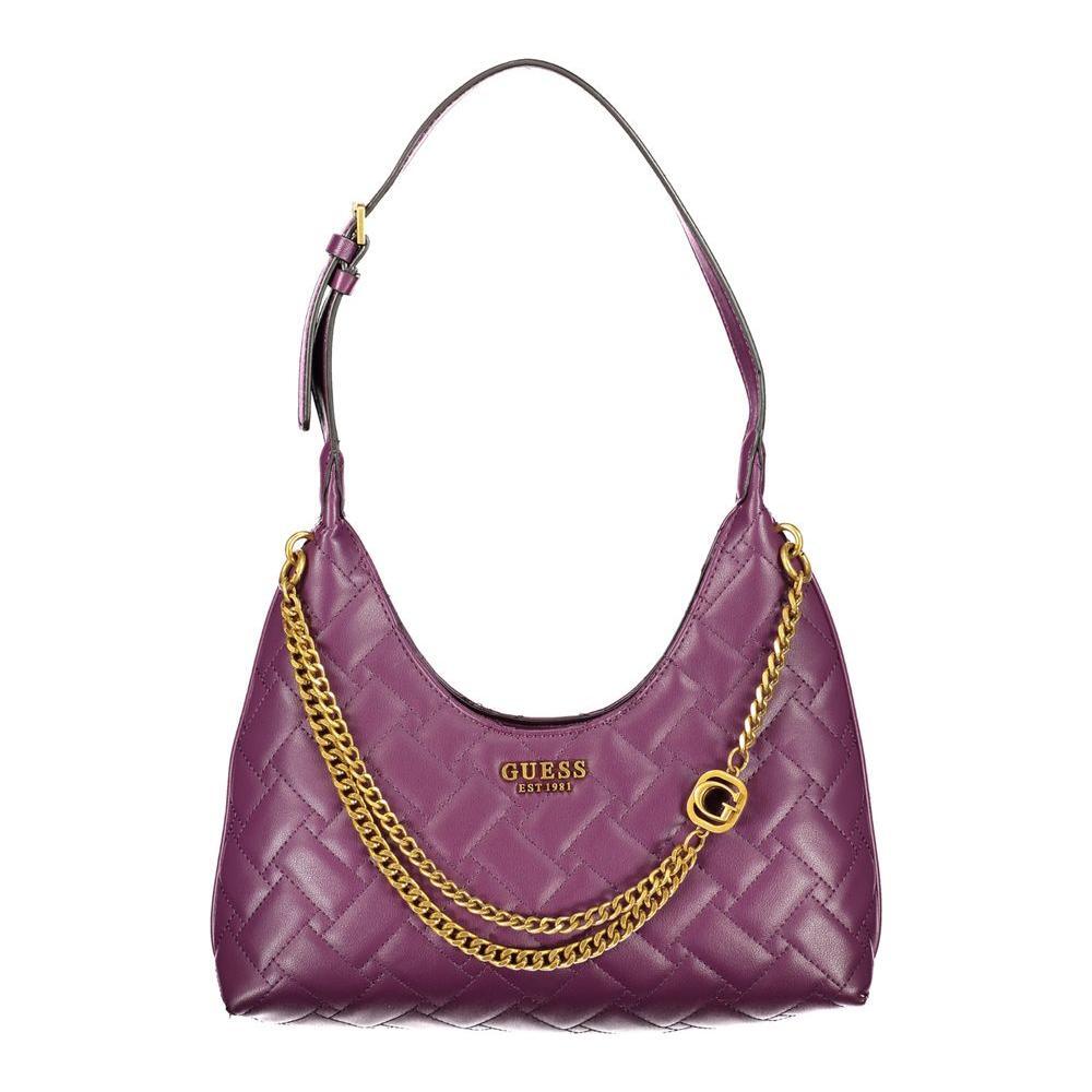 Guess Jeans Purple Polyethylene Handbag GU-23486