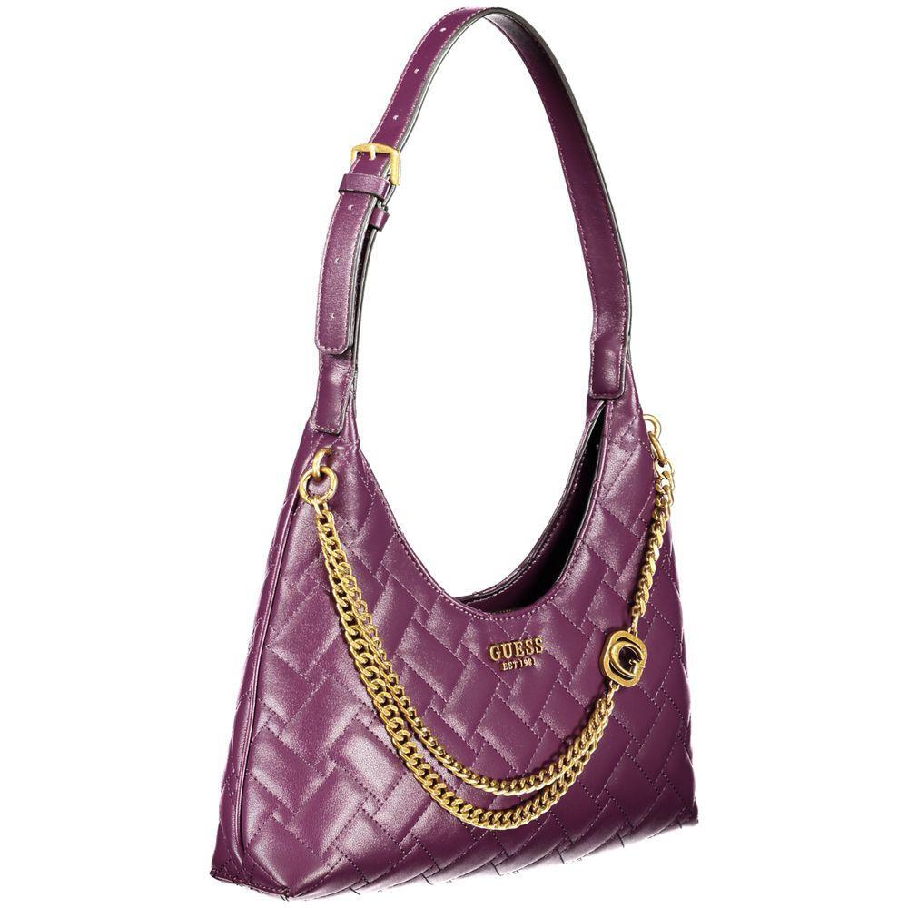Guess Jeans Purple Polyethylene Handbag GU-23486