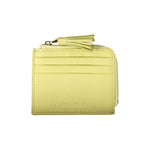Coccinelle Yellow Leather Wallet CO-29278