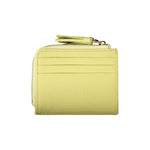 Coccinelle Yellow Leather Wallet CO-29278