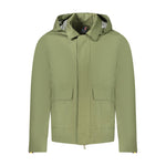 K-WAY Green Linen Men Jacket KW-34936-S