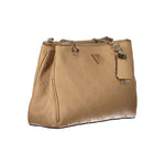Guess Jeans Beige Polyethylene Women Handbag GU-35253