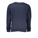 La Martina Chic Blue Crew Neck Embroidered Sweatshirt LA-27026-S