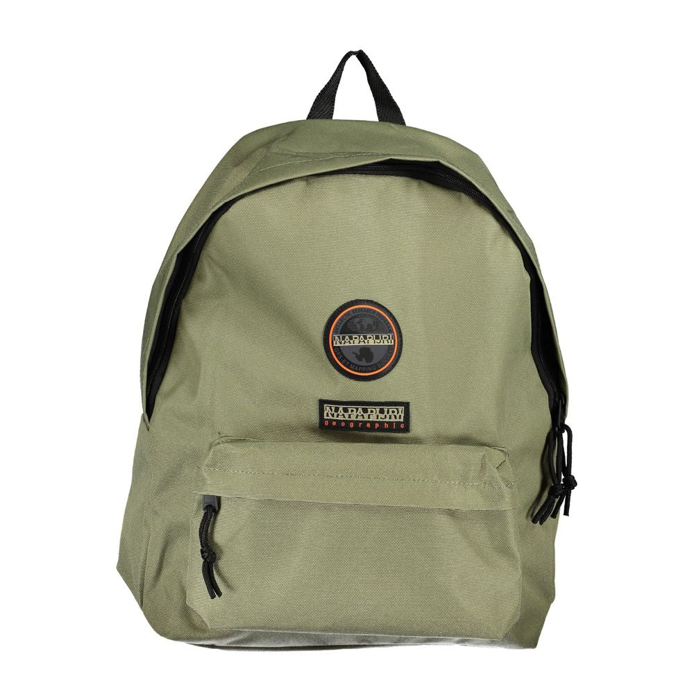 Napapijri Eco-Conscious Green Backpack with Sleek Design NA-28034