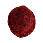 Dolce & Gabbana Red Viscose Tinsel Wide Brim Bucket Hat HAT9740-58