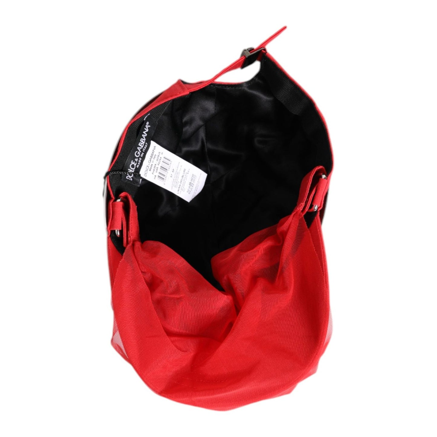 Dolce & Gabbana Red Cotton 6 Panels Women Baseball Cap HAT9743-57