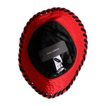 Dolce & Gabbana Red Lace Polyester Wide Brim Bucket Hat HAT9798-57