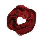 Dolce & Gabbana Red Silk Rectangle Women Wrap Shawl Scarf MS7488