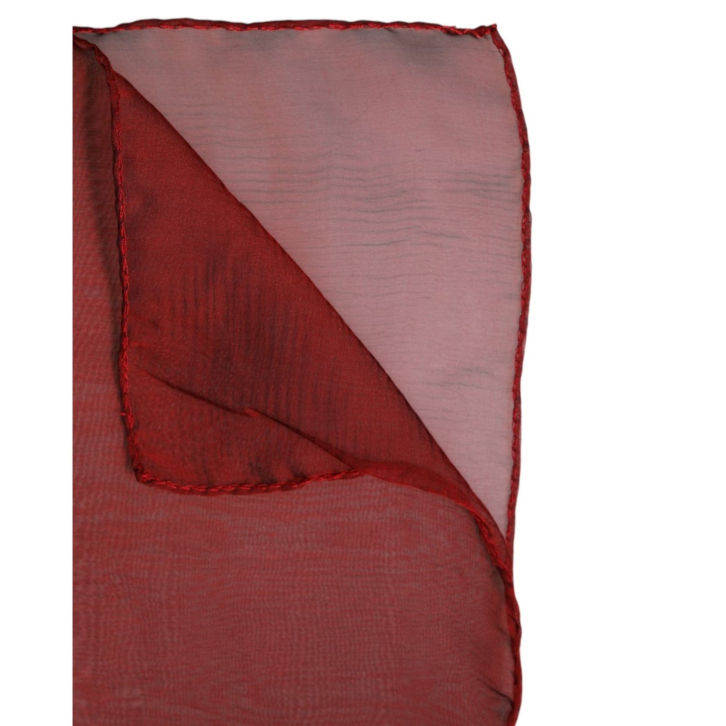 Dolce & Gabbana Red Silk Rectangle Women Wrap Shawl Scarf MS7488