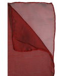Dolce & Gabbana Red Silk Rectangle Women Wrap Shawl Scarf MS7488
