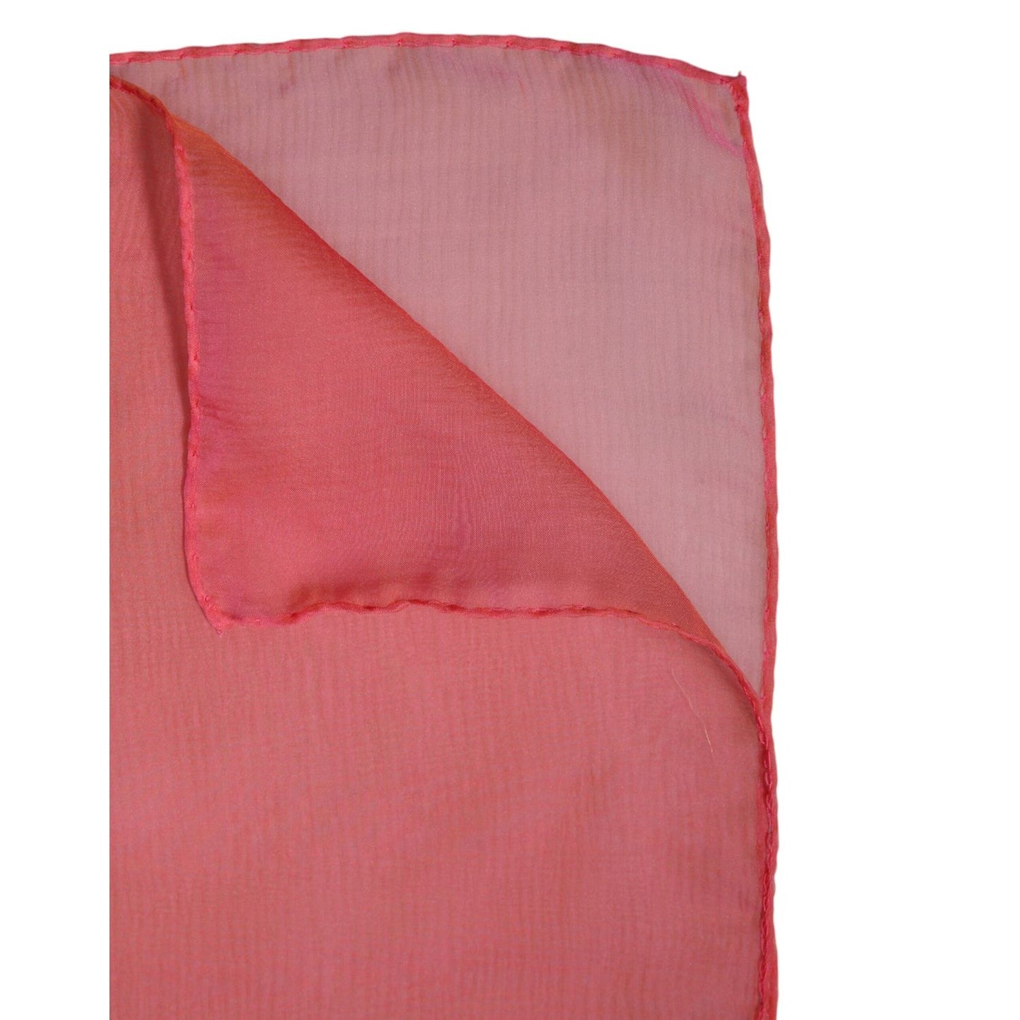 Dolce & Gabbana Pink Silk Rectangle Women Wrap Shawl Scarf