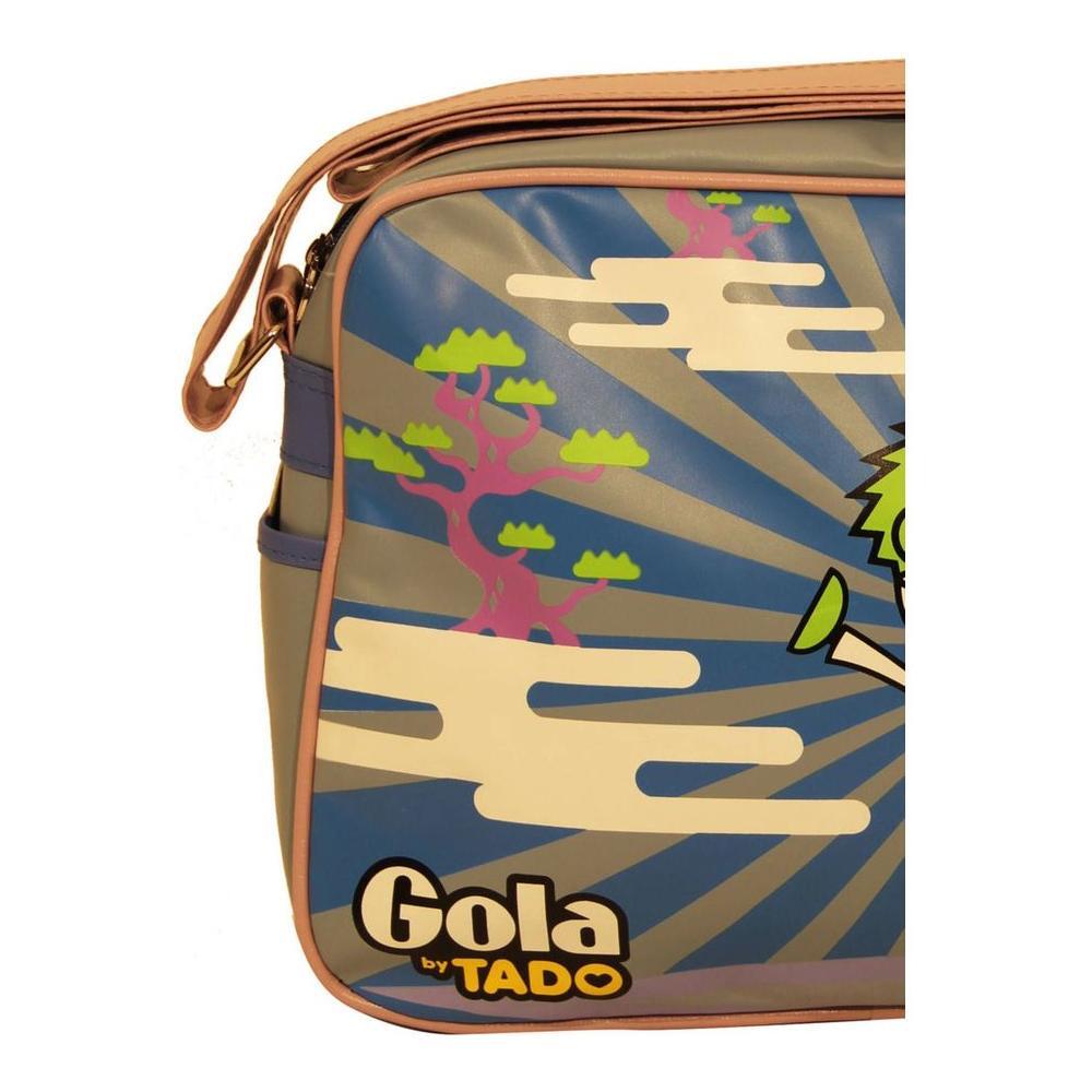 Gola Light Blue Synthetic Women Handbag GO-5939