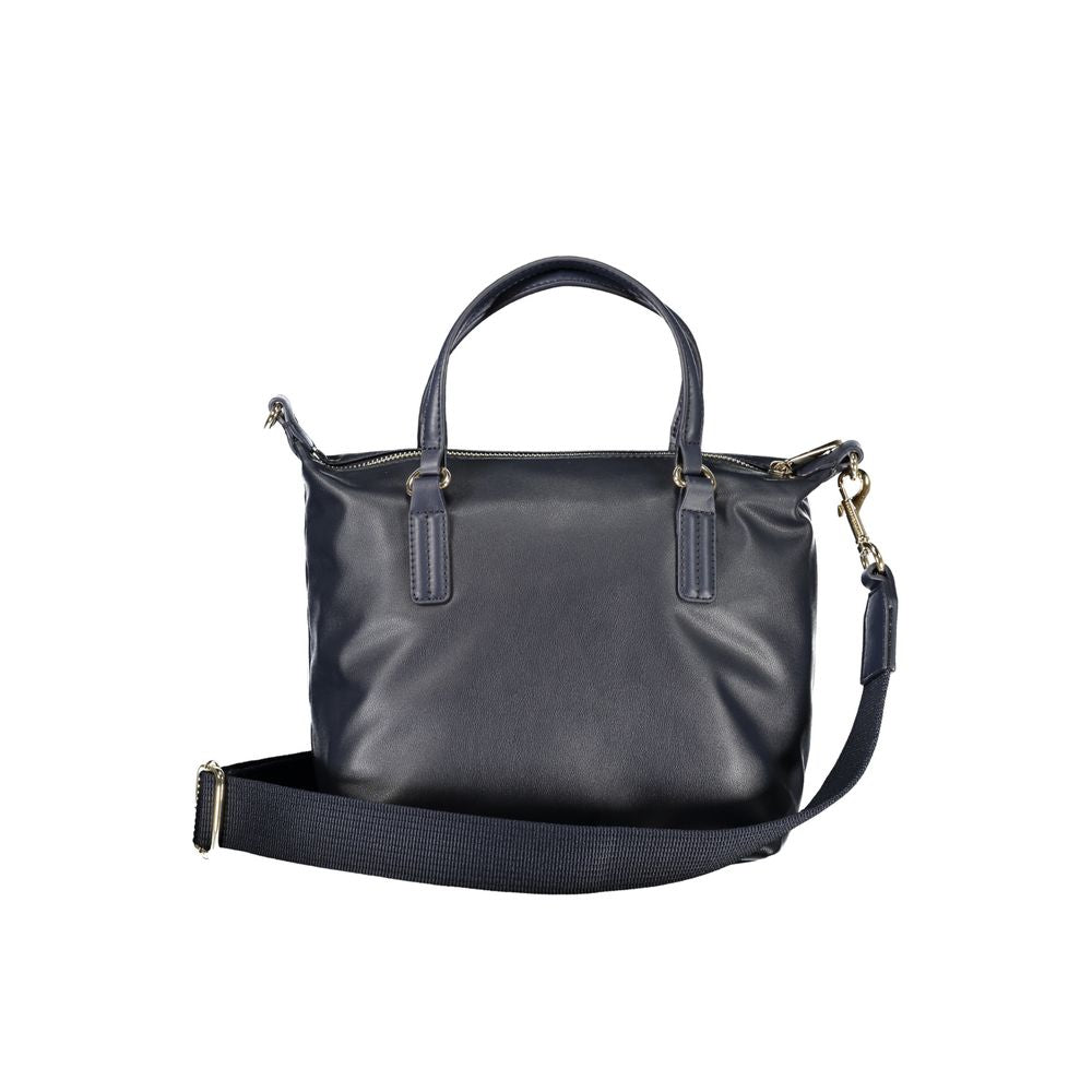 Tommy Hilfiger Blue Polyester Handbag TO-27569