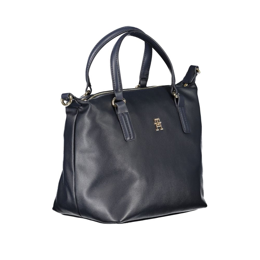 Tommy Hilfiger Blue Polyester Handbag TO-27569