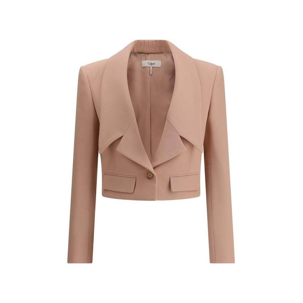 Chloé Cropped Blazer CH-CH25UVE120126H9-IT38 | S