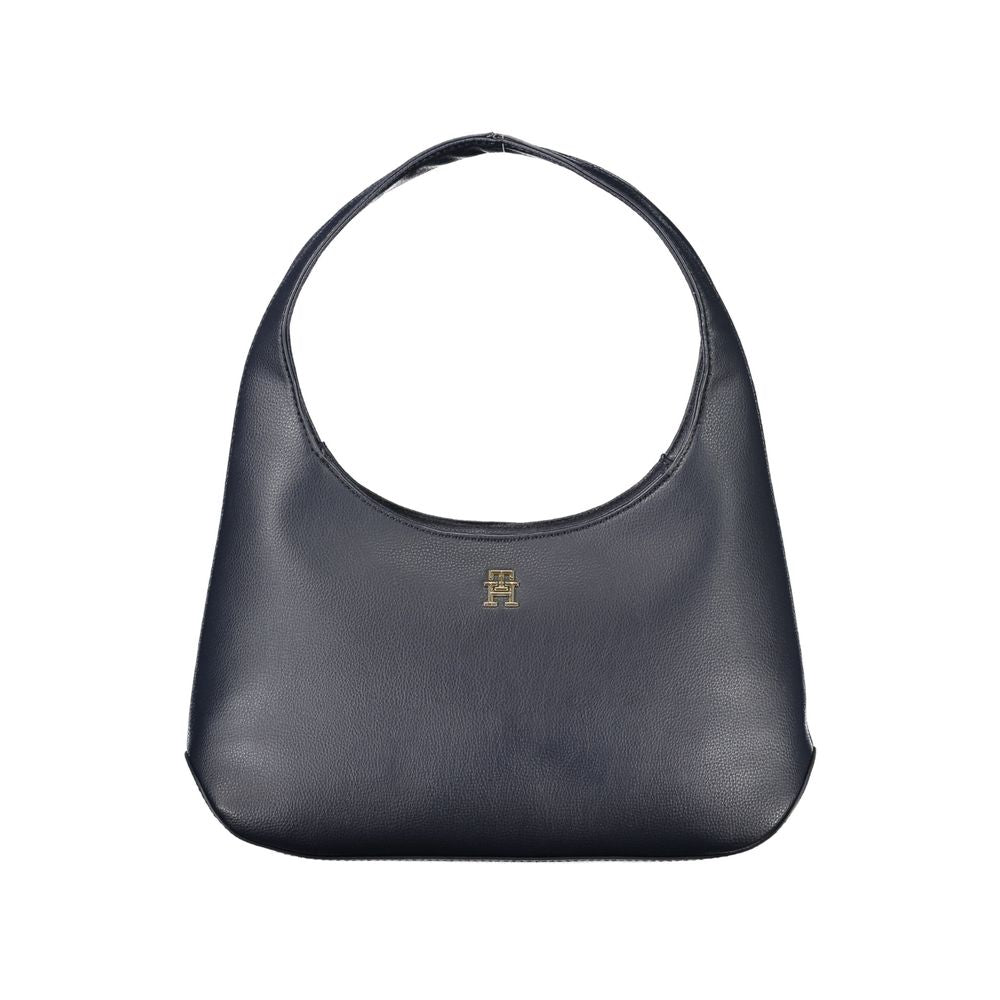 Tommy Hilfiger Blue Polyester Handbag TO-27583