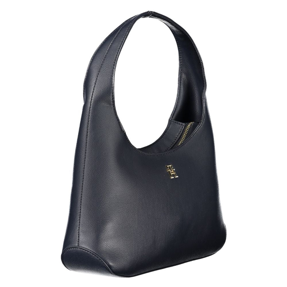 Tommy Hilfiger Blue Polyester Handbag TO-27583