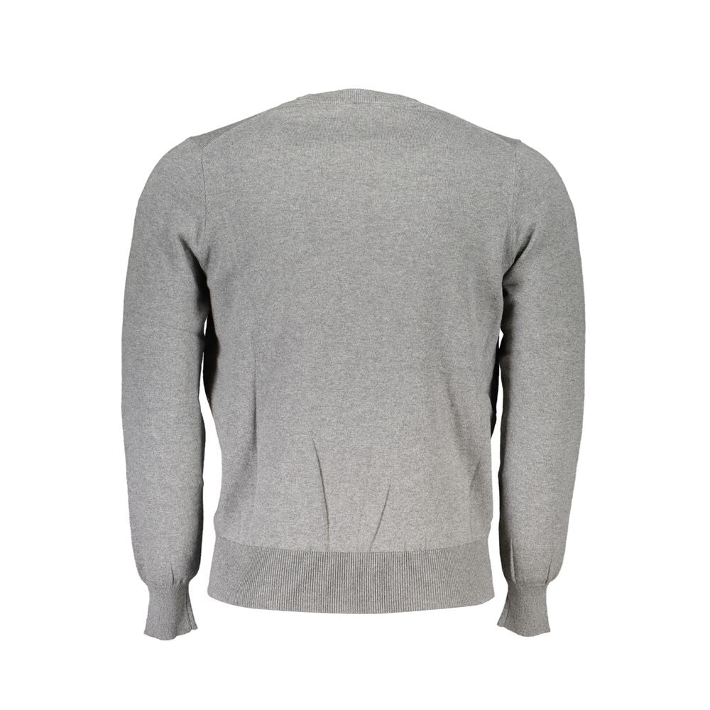 North Sails Brown Cashmere Men Sweater NO-23356-XL