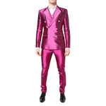 Dolce & Gabbana Pink SICILIA Double Breasted 3 Piece Suit KOS2224-46