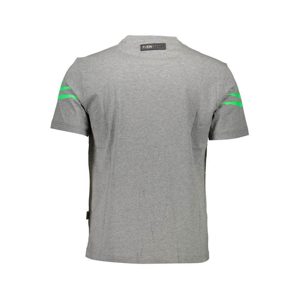 Plein Sport Brown Cotton Men T-Shirt PL-37281-S