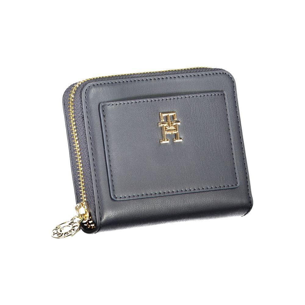 Tommy Hilfiger Blue Polyethylene Wallet TO-31005