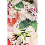 Dolce & Gabbana Multicolor Floral High Waist Straight Pants PAN76312-36
