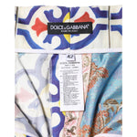 Dolce & Gabbana Multicolor High Waist Women Hot Pants Shorts PAN76313-38
