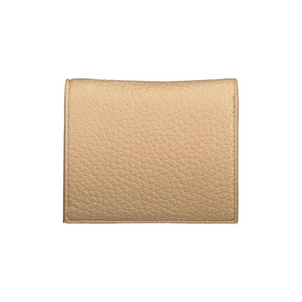 Mario Valentino Beige Polyethylene Wallet VA-36218