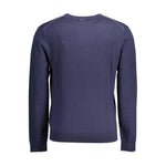 Napapijri Blue Wool Men Sweater NA-14621-S