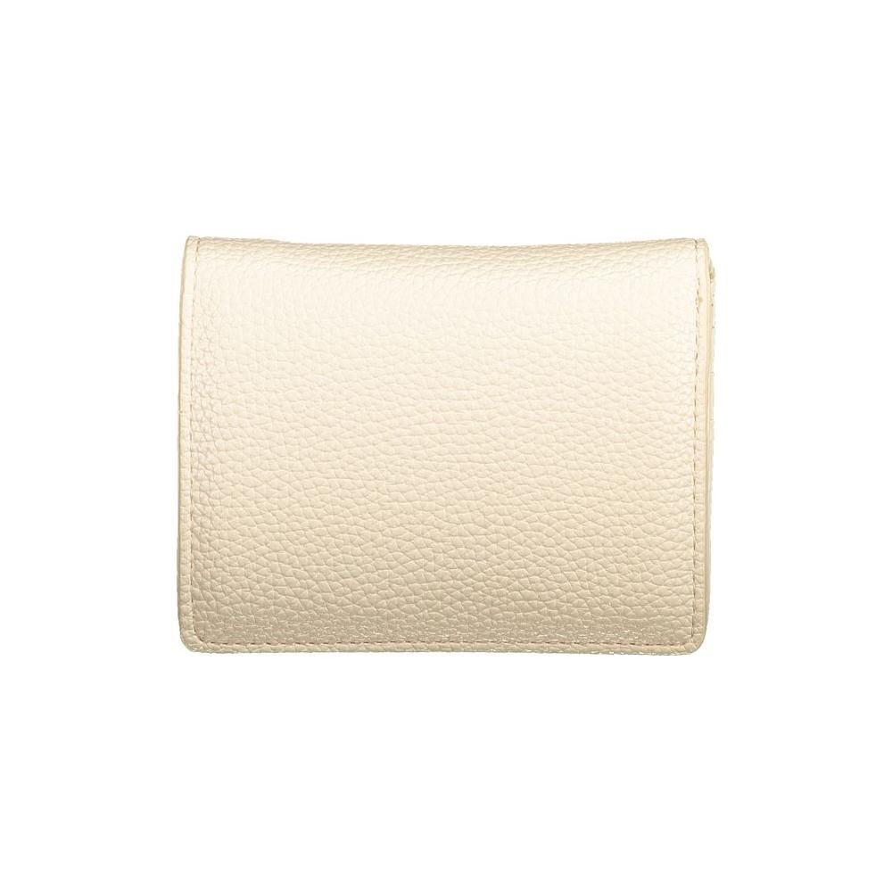 Mario Valentino Beige Polyethylene Wallet VA-36210
