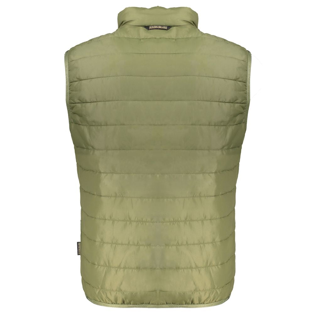 Napapijri Sleeveless Contrast Detail Zip Jacket NA-28532-S