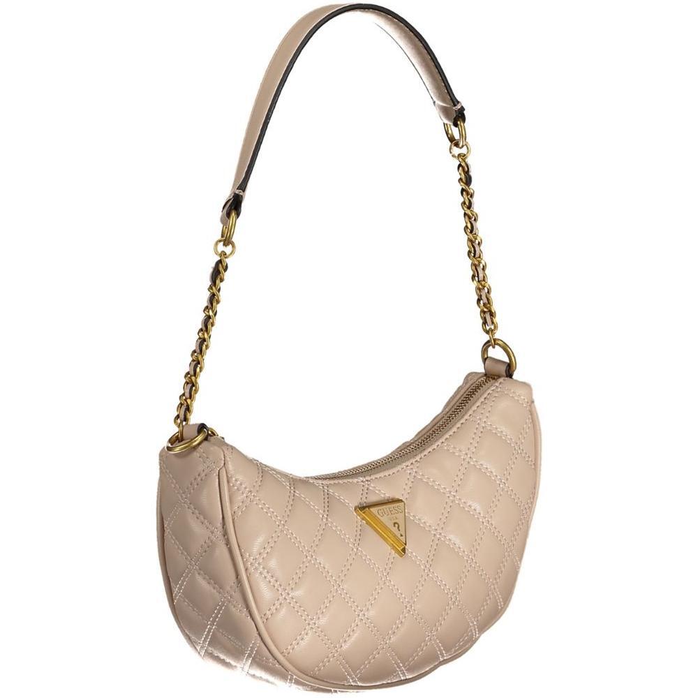 Guess Jeans Beige Polyethylene Handbag GU-31704