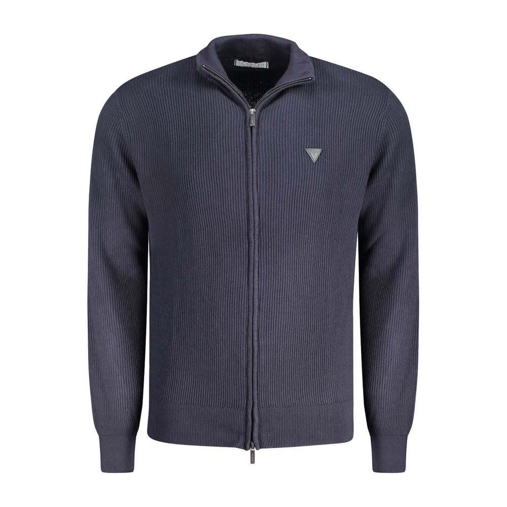 Guess Jeans Blue Cotton Men Sweater GU-33274-M