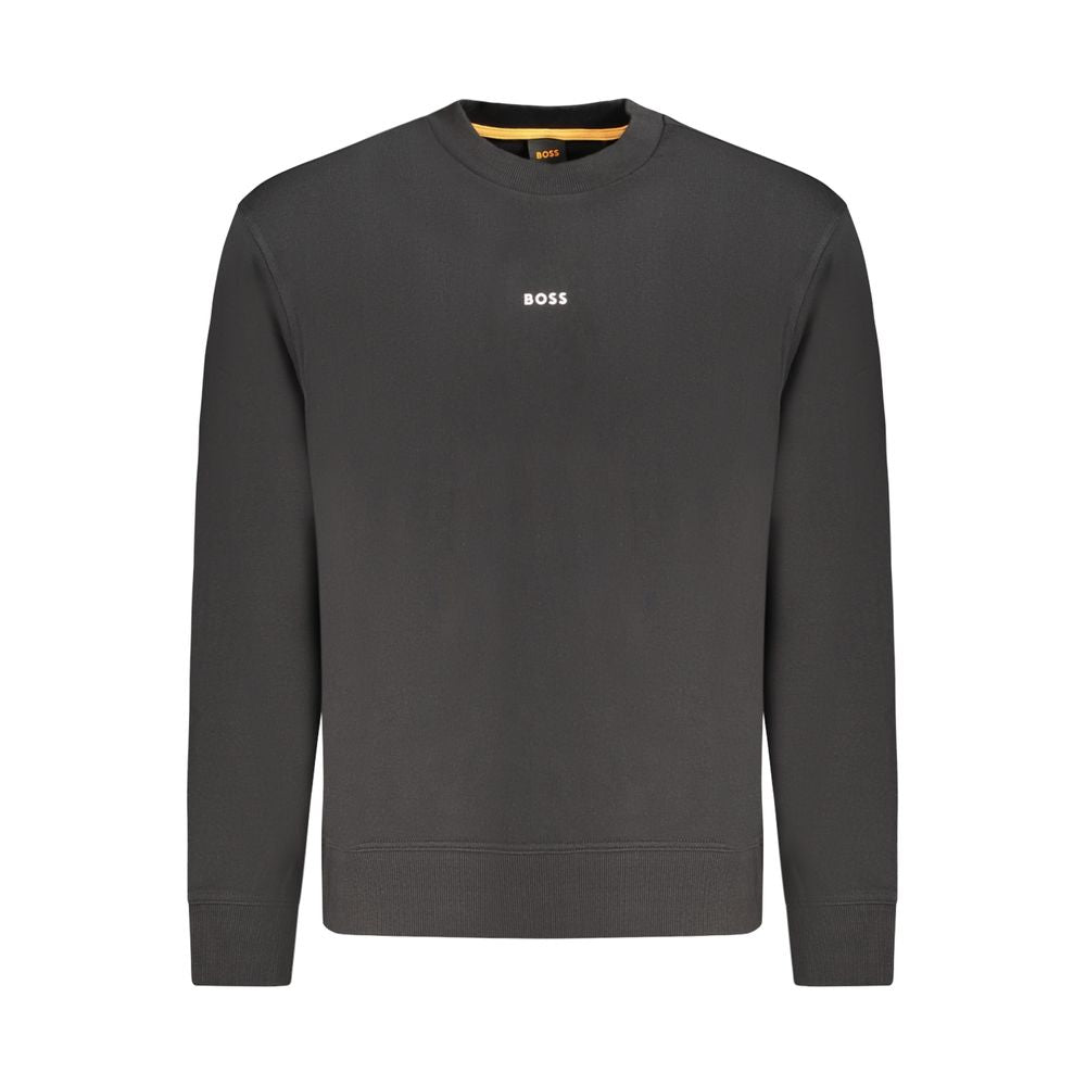 Hugo Boss Black Cotton Men Sweater BO-33922-S