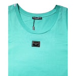 Dolce & Gabbana Green Sleeveless Logo Round Neck T-shirt TSH90342-52
