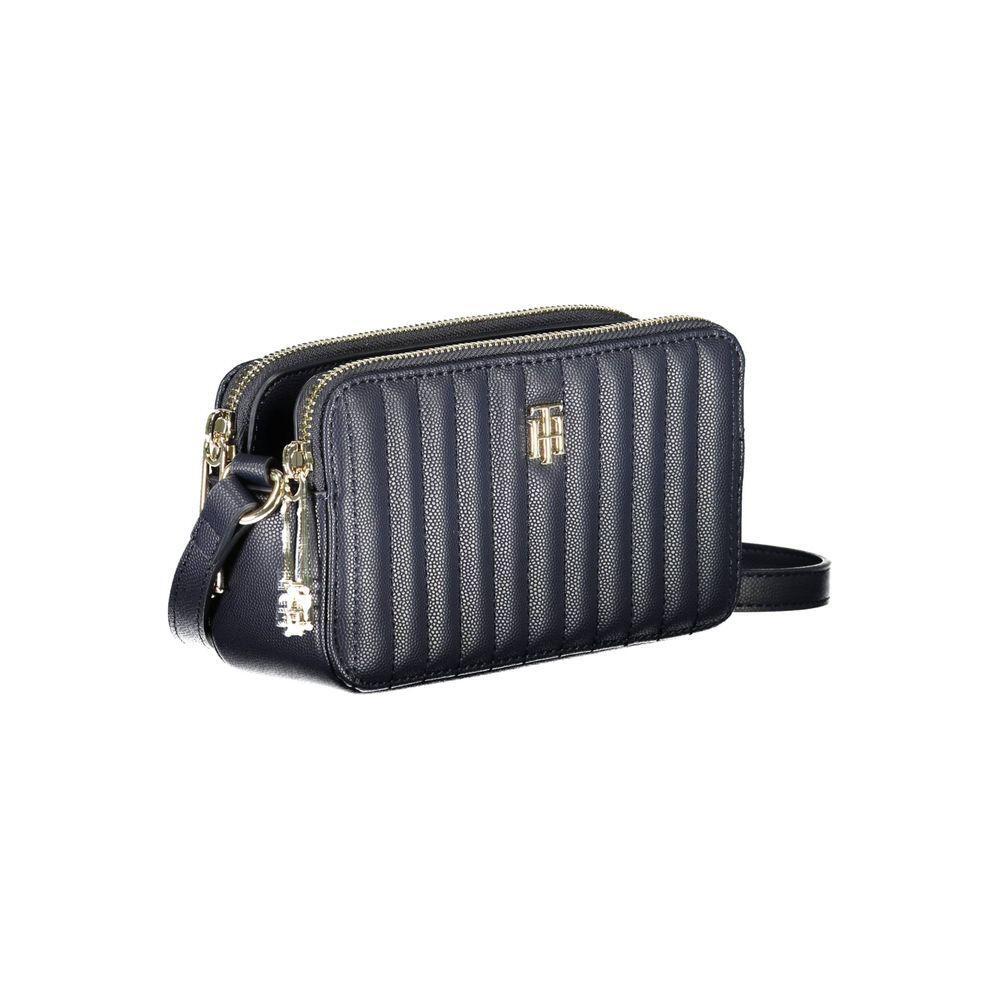 Tommy Hilfiger Blue Polyethylene Women Handbag TO-16663