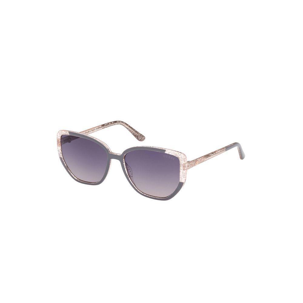 Guess Jeans Gray Injected Women Sunglass GU-21475