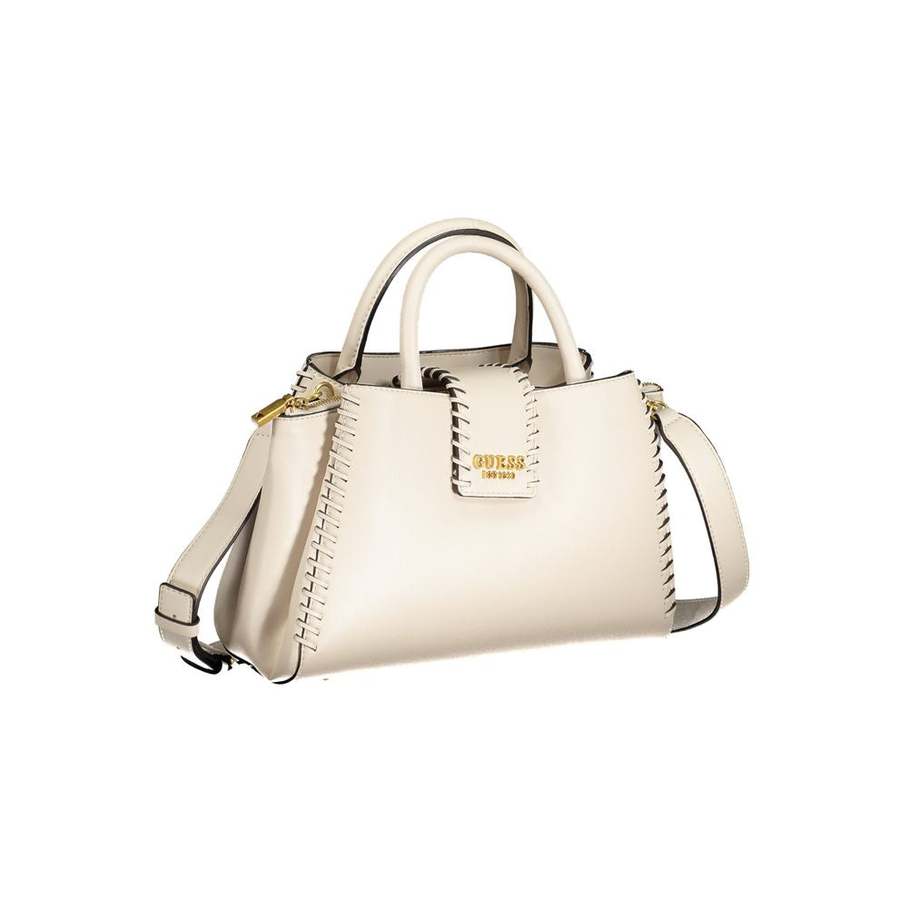 Guess Jeans Beige Polyethylene Handbag GU-31696